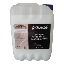 Shampoo Vandé Hidratación Coco Y Keratina 20 Lts                                                                                                      