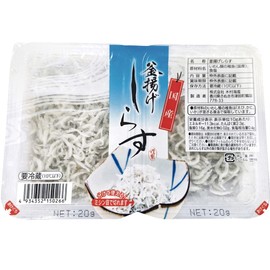 Vegetable Heart Kimura Sea Produce, Japanese Kettle Fried Whitebait, 1.4 oz (40 g) (0.7 oz (20 g) x 2), 10 Packs