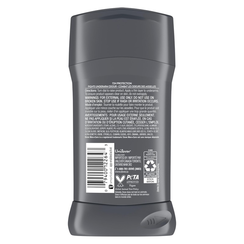 Dove Men + Care Dove Men+Care Antiperspirant Stick for 72h