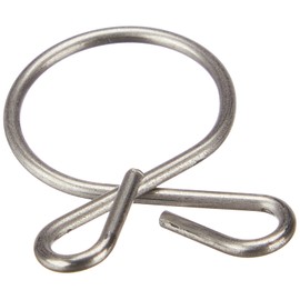 Kijima 104-226 Motorcycle Parts Hose Clip, A Type, 0.5 inches (13 mm), Stainless Steel, Pack of 10