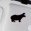 Holographic Decal Stickers of Hungry Hippo Premium Waterproof Vinyl Decal