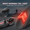 Yungeln Scooter Schutzbleche mit LED Rückleucht kompatibel für Kugoo M4&M4Pro
