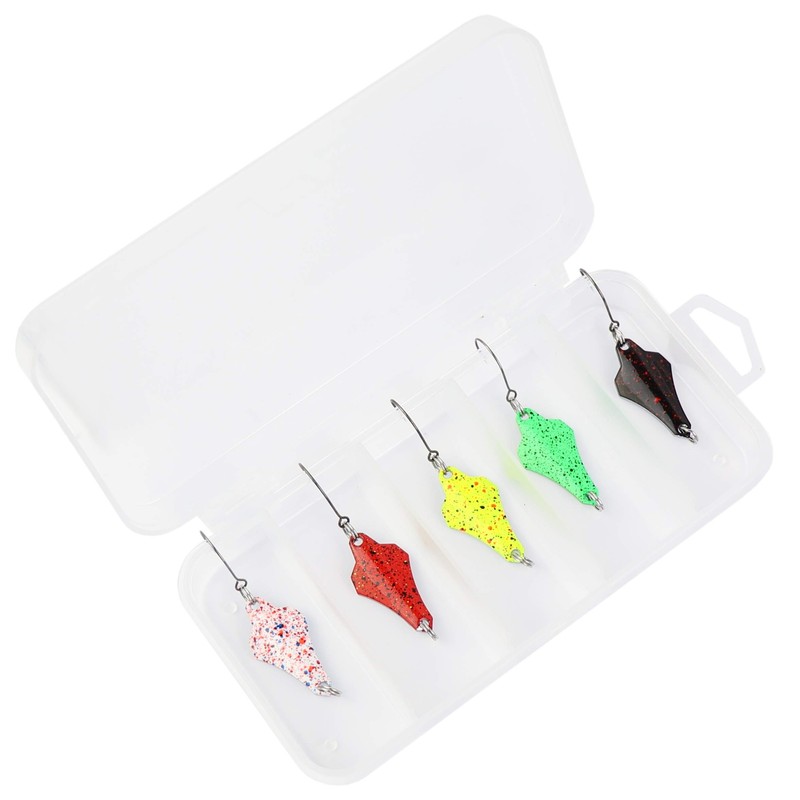 Major Fish Spoon Set Ultra Light Indicators 5 Pieces 2.5