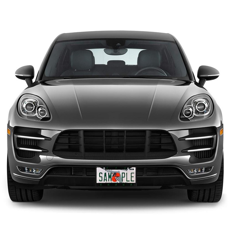 Metal Insert License Plate Frame Dinosaur T-Rex Weatherproof Car Accessories