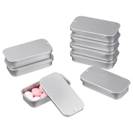 SAFIGLE 16pcs Sliding Lid Boxes Multi-Function Candy Containers for Small Items Balm Storage Compact Design for Boys and Girls Treats and