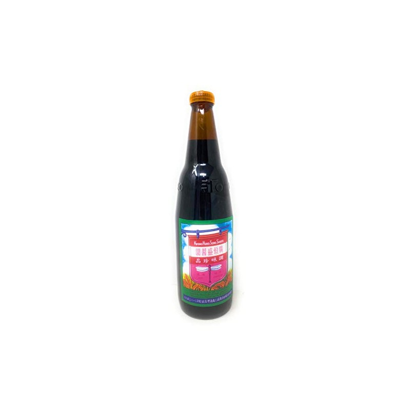 Kwong Hung Seng Black Soy Sauce 21oz (1pt. 5oz), 1