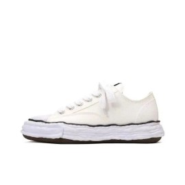 High Street MMY Canvas Shoes Unisex Designer Low-top Dissolve Sole Casual Board Sneakers BlackColor: White, EUR Size: 36