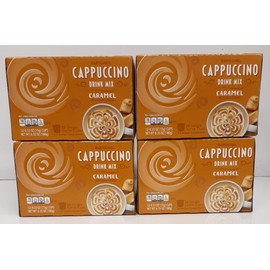 Barissimo Caramel Cappuccino Coffee Drink Mix K-Cup Compatible 4 boxes 48 pods total