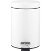 3LITRE WHITE PEDAL BIN