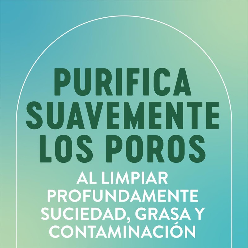 Bioré, Clean + Purificante Limpiador Facial Suave, Jabón de uso