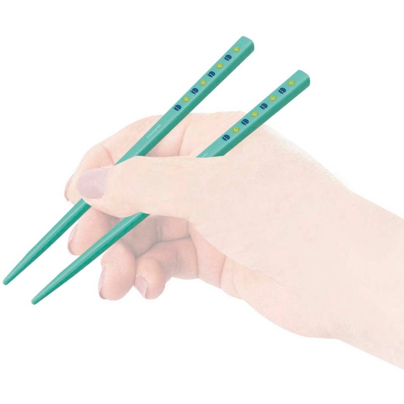 Skater Chopsticks and Case Set for Children, Bento, 16.5cm, Made