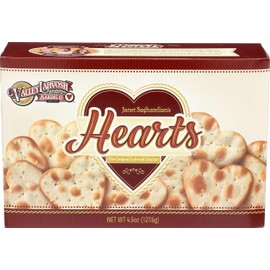 Lahvosh Crackerbread, Hearts, Original, 12/4.5oz