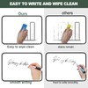 Whiteboard Small 30 x 21 cm Double-Sided Whiteboard Magnetic Dry