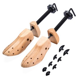 EST New Two Way Women Men Shoe Stretcher for Length and Width (One Pair Large 9-13)