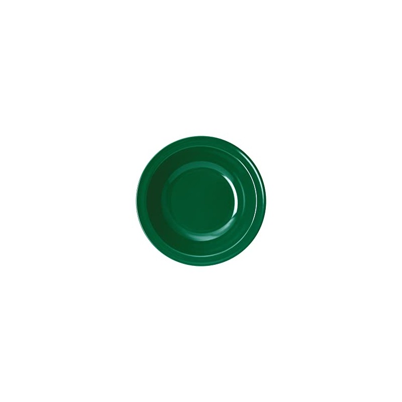 Waca crockery Colora low plate, green