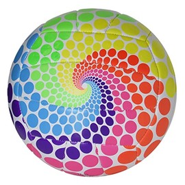 CUCUBA Volleyball Beach Volleyball Training or Play Size 5 Multi-Colour