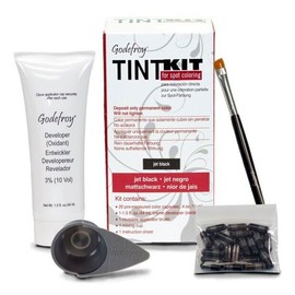 Godefroy Eyebrow Tint Kit Color For Spot Coloring Jet Black 20 Application