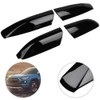 AZHZ 4PCS Black Roof Rack Covers Roof Rack Covers Fit