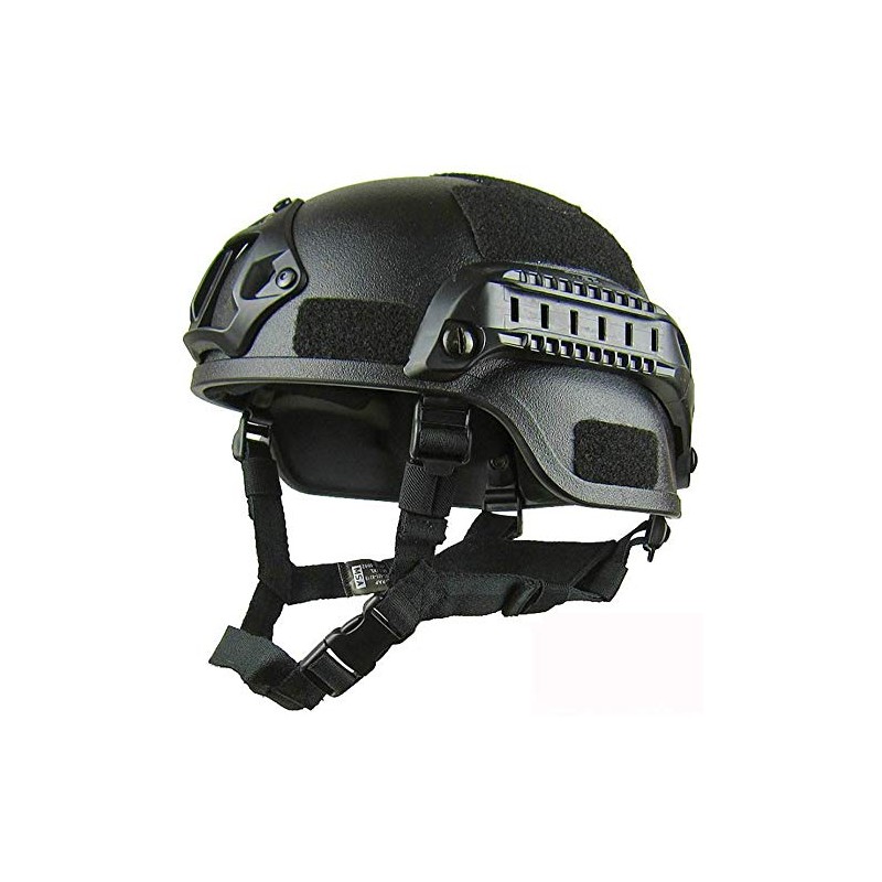 Tactical MICH2000 Fast Protective Helmet with NVG Bracket and Side