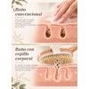 Cepillo Corporal Exfoliante de Madera con Cerdas Naturales，Cepillo Exfoliante Corporal，Cepillo