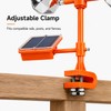 Solar Bird Repeller with Reflective Wind Spinner and Audible Sounds