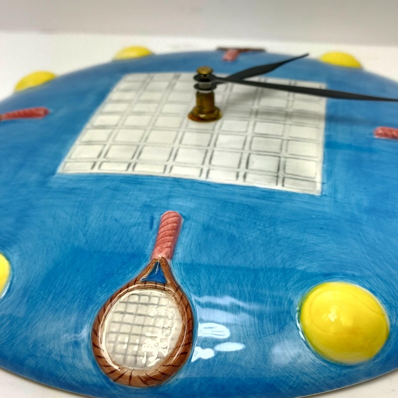 Ceramic Tennis Clock