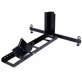 HHYOGLLY 1800 lbs Adjustable Motorcycle Wheel Chock Upright Stand Support Powder Coated GNT56214665 801-0967