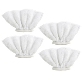 4Pack Microfiber Cloths for Handheld Steam Cleaner Compatible with Bissell Steam Shot, Comforday, PurSteam, Wagner Spraytech, Universal Washable Steam Cleaner Accessories (4)