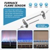 BGEHHCY Upgraded 2Pcs 025-37499-000 Gas Furnace Flame Sensor Fit for