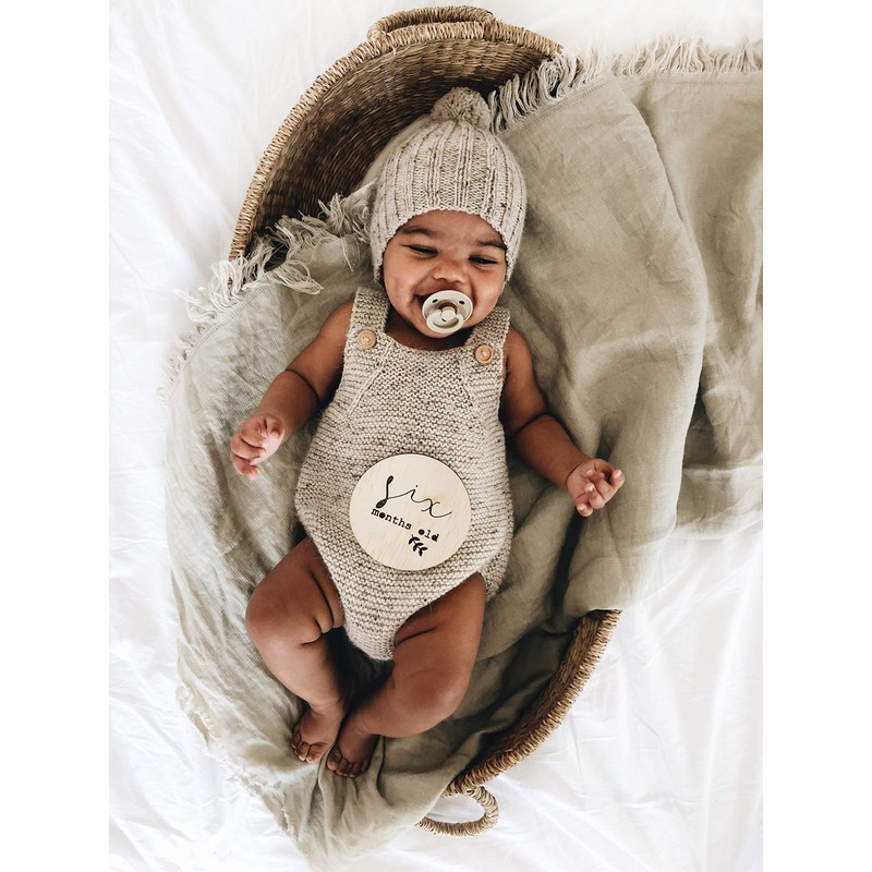 Chupón de goma natural sin BPA, fabricado en Dinamarca, paquete