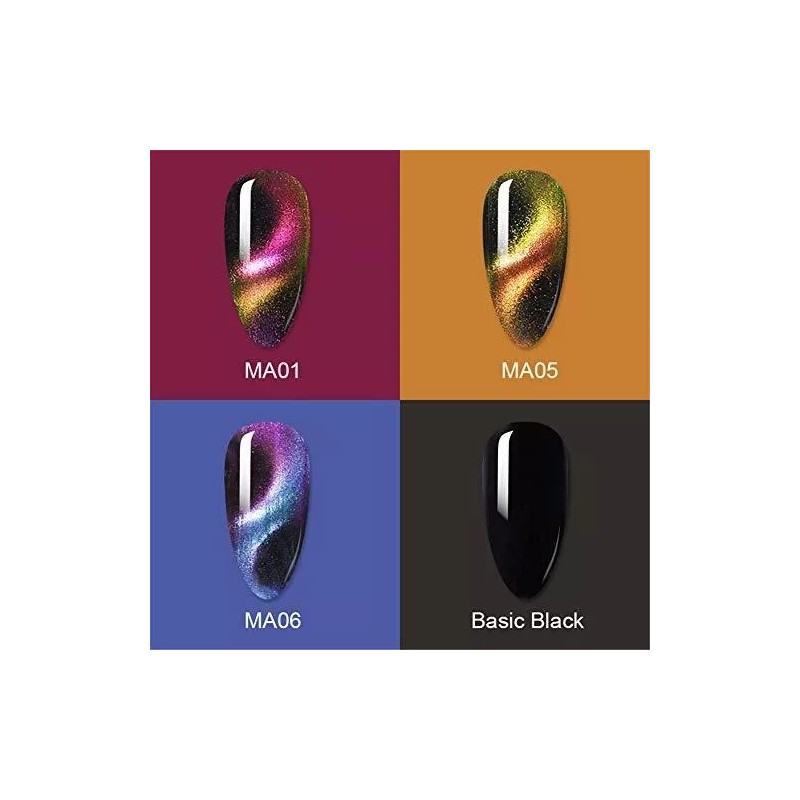 Born Pretty Esmalte Uñas Efecto Magnetico Juego Con Iman 4