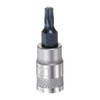 sourcing map Torx Bit Socket T20 Solid Star 1/4" Drive