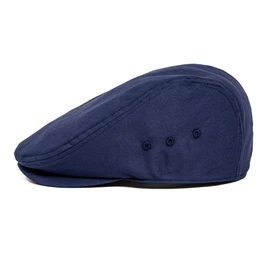 JANGOUL Gorra de algodón de sarga para hombre con diseño de hiedra, Azul marino/flor y brillo, 7.375