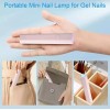 ggnails612 Mini Nail Lamp UV LED Light Portable Polish Gel