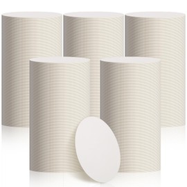 TaoBary 1000 Pcs Disposable Paper Bar Coasters Bulk, 4 Inch Cardboard Coasters Blank for Drinks DIY Crafts Arts Wedding (White)
