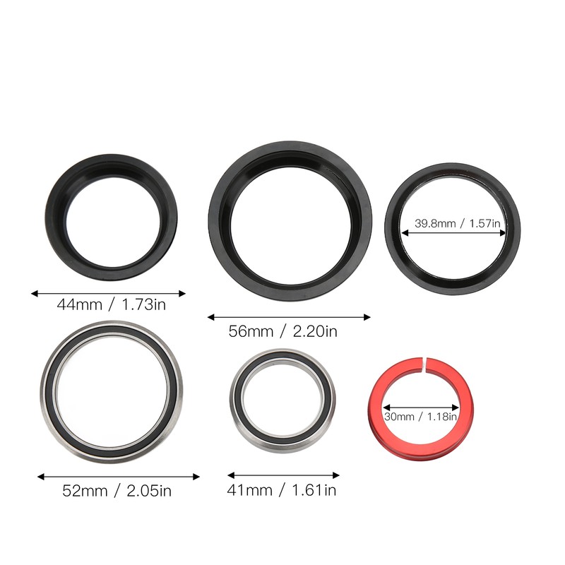 GUB Bike Headset Sealed Bearings CNC Machining Bicycle Headset Fork