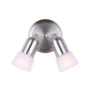 CANARM ICW5251 Ceiling/Wall Omni 2 Light, Chrome