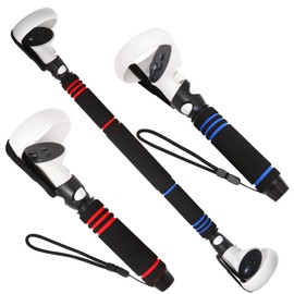 YUXIMAOYI Gorilla Tag Long Arms Accessories for Oculus Quest 2,VR Controller Extension Grip Accessories for VR Gorilla Tag,BeatSaber Extenders Handles and VR Games