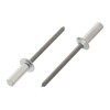 3.2mm x 12.5mm Aluminum-Steel Sealed Blind Pop Rivets Dome Head