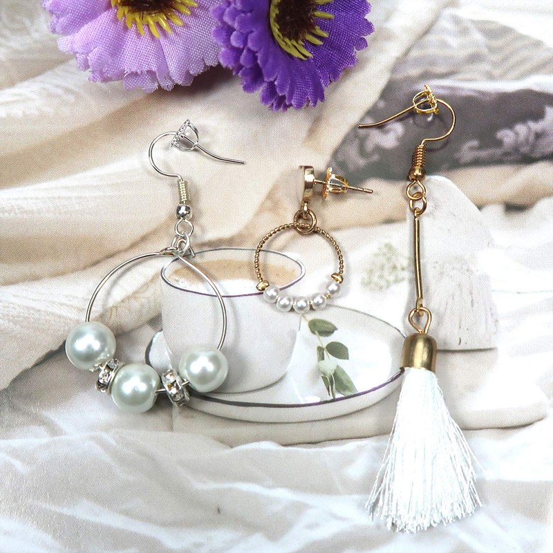 TOAOB 16pcs Earring Backs Threaded Screw Gold Tone and Silver