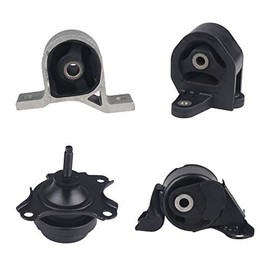 JDMON Compatible with 4Pcs Engine Motor Mount Honda Civic 1.7L Automatic Trans 2001 -2005 Compatible with A4511 A6588 A6591 A6595