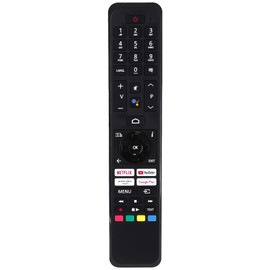 Original RC45160 23818695 Replace RC43160 RC43160N Bluetooth Voice Remote Control Compatible For MEDION Android Smart Full HD HDR LED TV with Google Assistant - X14320 MD32243 MD32241 MD32247 MD30543