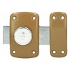 Yale YV10BT/30 30mm Gold Brown Button Security Lock