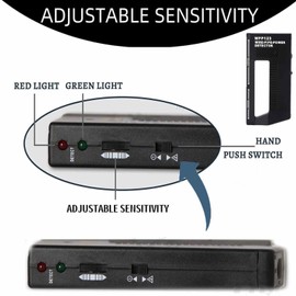 Wpp123 Wall Scanner Metal Detector,Wire Pipe Detector,3in1 Wall Scanner Metal Detectors High Sensitivity,Adjustable Alert for Pipes and Wires,Wall Scanner Metal Detector,Wall Stud Finder with Alarm