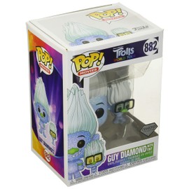 Funko Pop! Movies: Trolls World Tour - Hip Hop Guy Diamond, Multicolor