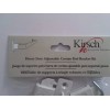 Kirsch LockSeam Curtain Rod Projection Extensions Bracket Kit Clearance Extend