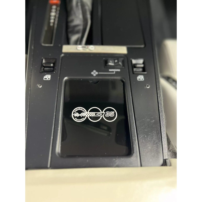 Silvey Solutions C4 Corvette Center Console Cover 1988 35th Anniversary