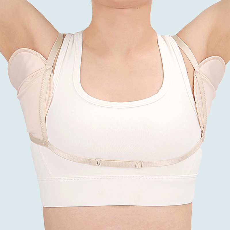 Armpit Sweat Pad Washable Efficient Breathable Underarm Sweating Shield for