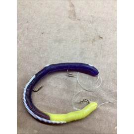 Kelly’s FT103-P/YT Fire Tail Scented Worm Annealed Bait ( New Old Stock )