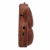 Buddha Player Mini Portable Wood Color Hanging Neck Music Buddhist